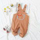  Kids Clothing Pockets Decor Overalls  