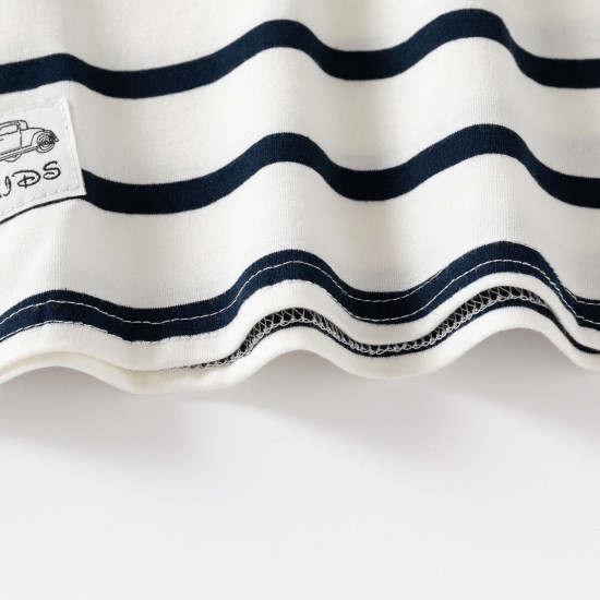 18M-6Y Toddler Boys Lapel Short Sleeve Striped Polo Shirts  Boys Clothing  