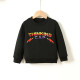18M-6Y Toddler Boys Letter Long Sleeve Crew Neck Pullover Sweatshirt  Boys Clothes  