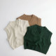 9M-6Y Toddler Solid Color Knitted Vest Sweater  Toddler Boutique Clothing  