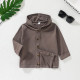 9M-4Y Toddler Boys Single Breasted Hooded Jacket  Boys Boutique Clothing  