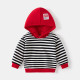18M-6Y Toddler Boys Striped Hoodies  Toddler Boy Clothes  