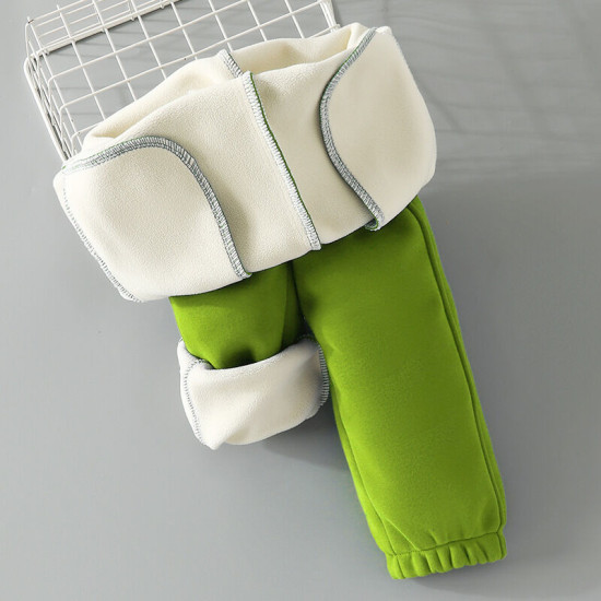 3-10Y Kids Fleece Casual Sweatpants Letter R  Kids Boutique Clothing  