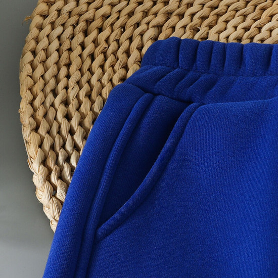 3-10Y Kids Boys Fleece Casual Sweatpants Letter C  Kids Boutique Clothing  