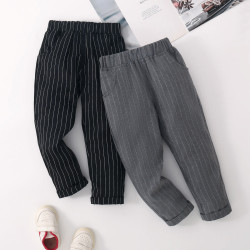 12M-6Y Toddler Boys Striped Trousers Two-Piece Set  Boys Boutique Clothing  