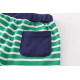 18M-7Y Toddler Boys Green Striped Shorts  Boys Boutique Clothing  