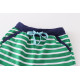 18M-7Y Toddler Boys Green Striped Shorts  Boys Boutique Clothing  