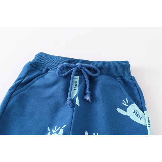 18M-7Y Toddler Boys Cartoon Track Shorts  Boys Clothing  