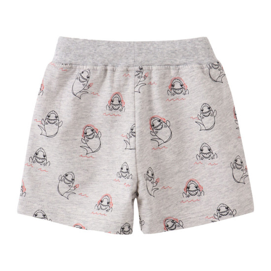 18M-7Y Toddler Boys Shark Print Track Shorts  Boys Clothing  