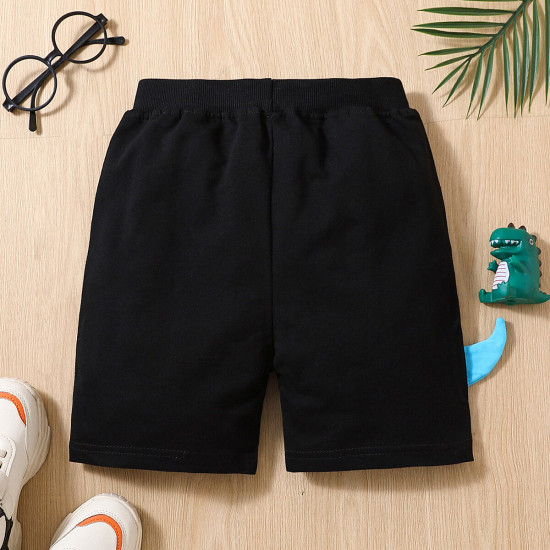 2-7Y Toddler Boys Summer Dinosaur Cartoon Print Shorts  Boys Clothing  