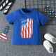 18M-6Y Toddler Independence Day Flag Print T-Shirt  Toddler Boutique Clothing  