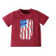 18M-6Y Toddler Independence Day Flag Print T-Shirt  Toddler Boutique Clothing  
