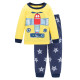 18M-6Y Toddler Boys Long-Sleeved Car Animal Sports Plane Long-Sleeved Loungewear Set  Boys Clothing  