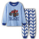 18M-6Y Toddler Boys Long-Sleeved Car Animal Sports Plane Long-Sleeved Loungewear Set  Boys Clothing  