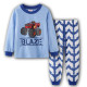 18M-6Y Toddler Boys Long-Sleeved Car Animal Sports Plane Long-Sleeved Loungewear Set  Boys Clothing  