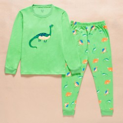 18M-6Y Toddler Animal Cartoon Pattern Pullover & Pants  Boy Boutique Clothes  