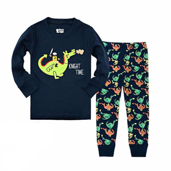 18M-6Y Toddler Loungewear Sets Cartoon Pullover & Pants  Toddler Clothing  