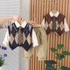 12M-5Y Toddler Boys Long-Sleeved Tie Sweater And Vest Three-Piece Set  Boys Clothing  